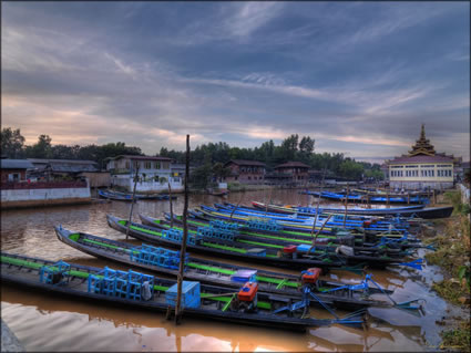 Boats - Nyaungshwe SQ (PBH3 00 15155)