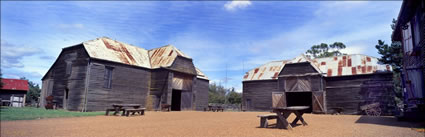 Brickendon Dutch Barns - TAS (PB00 5336)