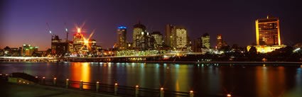 Brisbane City Sunset Sparkle - QLD (PB 003297)