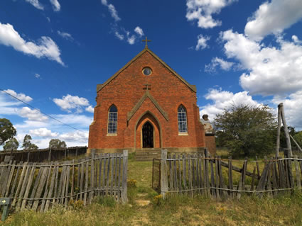 Church at Hill End - NSW SQ (PBH3 00 0394)