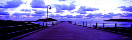 Coffs Harbour Jetty  Blue  - NSW (PB 003050)