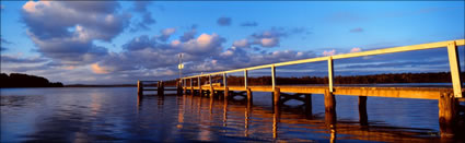 Coomba Park Public Jetty at Angle - NSW