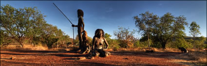 Dreamtime Statues - Wyndham - WA (PBH3 00 12125)