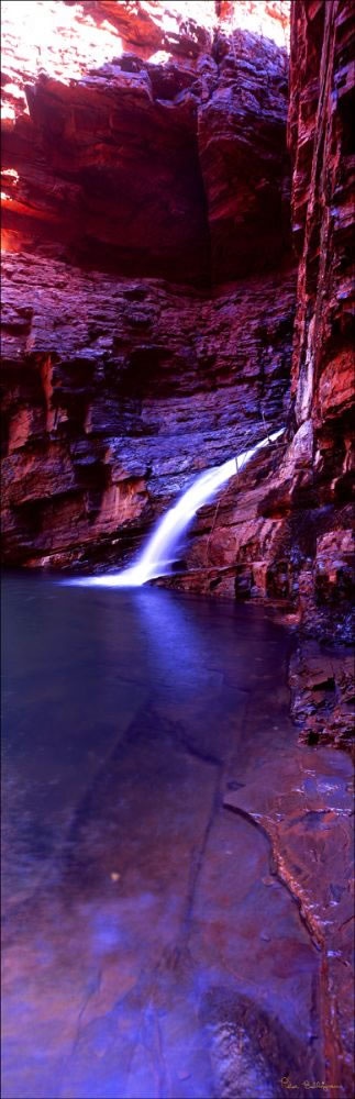 Handrail Pool Vertical - Karijini NP (PB00 4227)