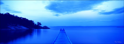 Jetty at Coles Bay - Freycinet NP - TAS  