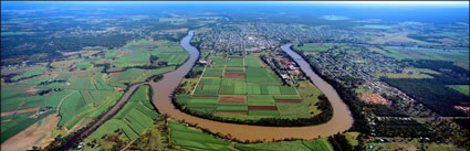 Maryborough Looking North  with River - QLD