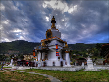 Memory Stupa of 3rd King SQ (PBH3 00 23668)