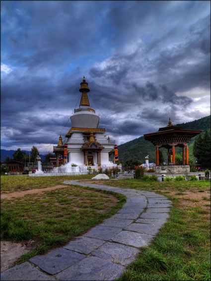 Memory Stupa of 3rd King SQ V (PBH3 00 23671)