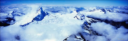 Mt Aspiring with Clouds 3 - NZ (PB 002690)