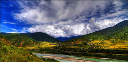Punakha Suspension Bridge T (PBH3 00 24322)