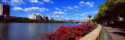 Southbank and Brisbane River - QLD (PB 002928)