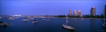 Sunset from Southport Bridge 3  - QLD (PB00 3795)