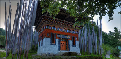 Water Prayer Wheel Bumthang T (PBH3 00 24074)