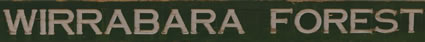 Wirrabara Forest Sign - SA (PBH3 00 22366)