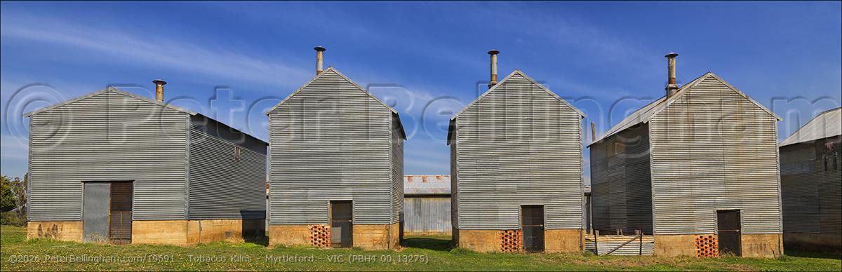 Peter Bellingham Photography - Tobacco Kilns - Myrtleford